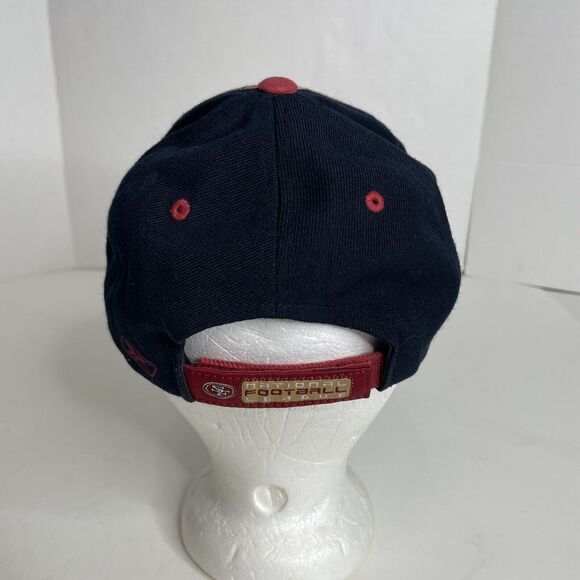 San Francisco 49ers Football Hat, Reebok, Wool Blend, Red, Adjustable Cap - Picture 4 of 10